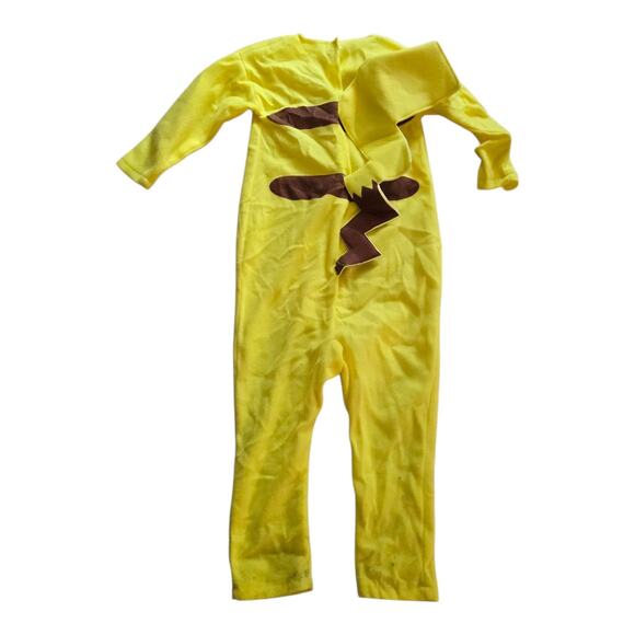 Pokemon Pikachu Costume SZ S 4-6 Rubies Halloween Role Play NO HAT - Picture 2 of 7